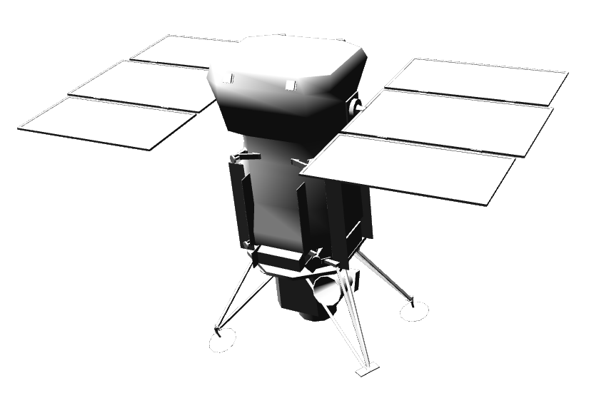 Worldview-1 spacecraft